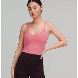 lululemon Align™ Cropped Tank Top Size 8 Pink Blossom
